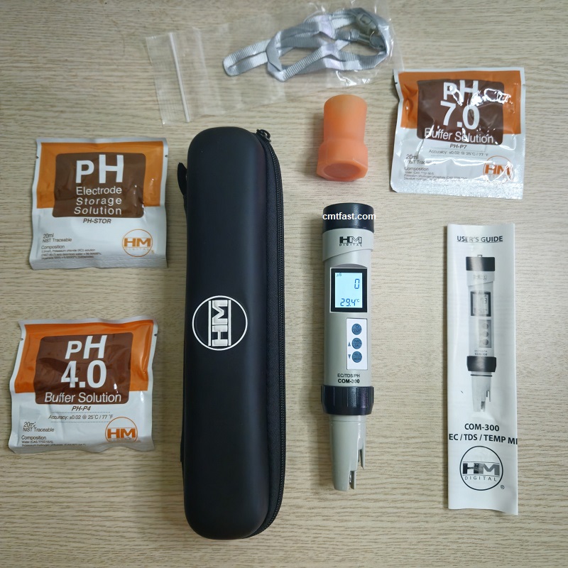 Bút đo pH/EC/TDS/nhiệt độ HM Digital COM-300