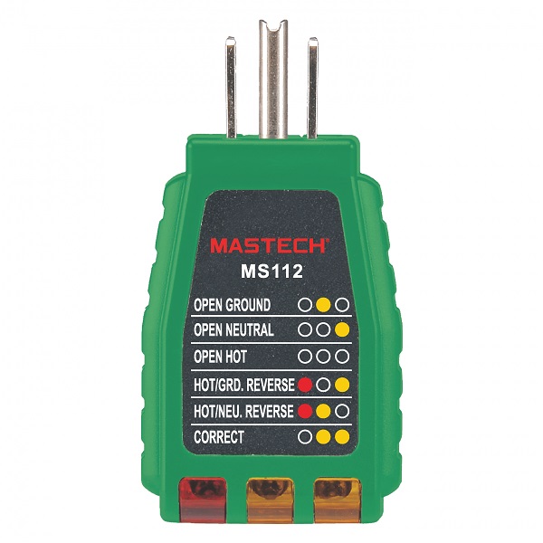 Thiết bị kiểm tra ổ cắm Mastech MS112