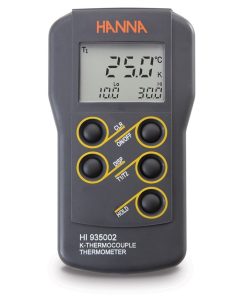 Máy đo nhiệt độ 2 kênh kiểu K Hanna HI935002