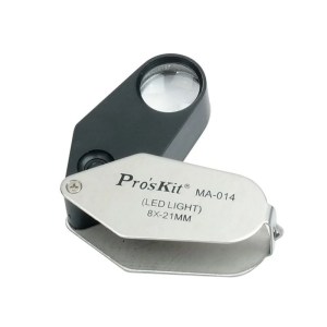 Kính lúp cầm tay có đèn Proskit MA-014