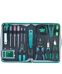 Bộ dụng cụ sửa chữa hệ thống mạng 16 chi tiết Proskit PK-4013