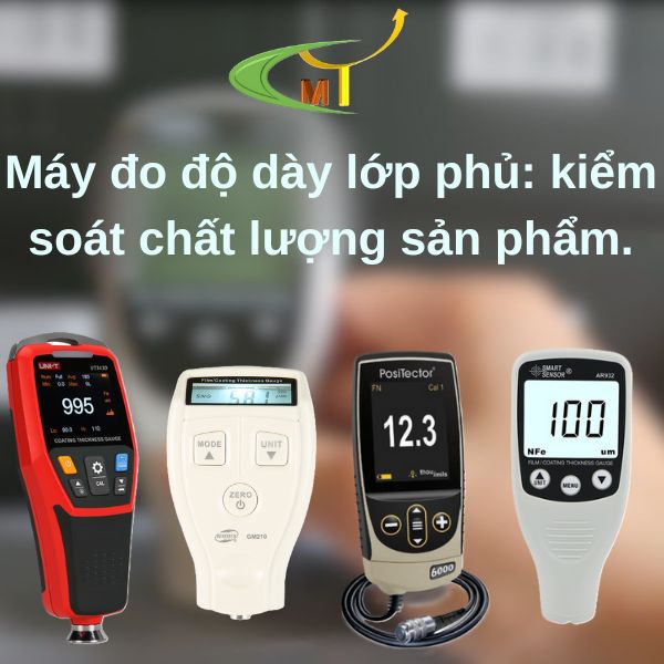 Máy đo độ dày lớp phủ kiểm soát chất lượng sản phẩm.