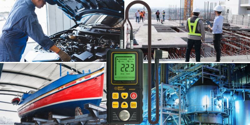 Máy đo độ dày siêu âm Smartsensor AR850+ 2 Smartsensor AR850+