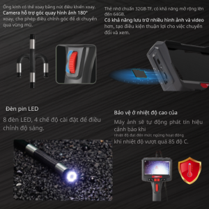 Camera Nội Soi Công Nghiệp Uni-T UT663B (8mm/1m)