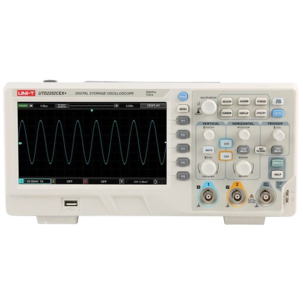 Máy đo hiện sóng Uni-T UTD2202CEX+(200MHz, 2CH)